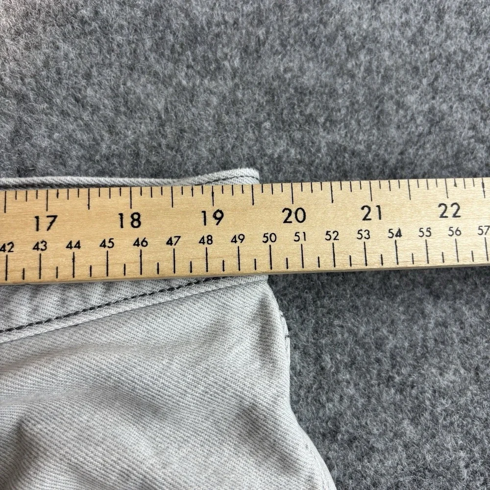 Levi's 501 Jeans Mens 42x32 (Fits 39x29) Light Wash Gray Streetwear Skater‎ Work